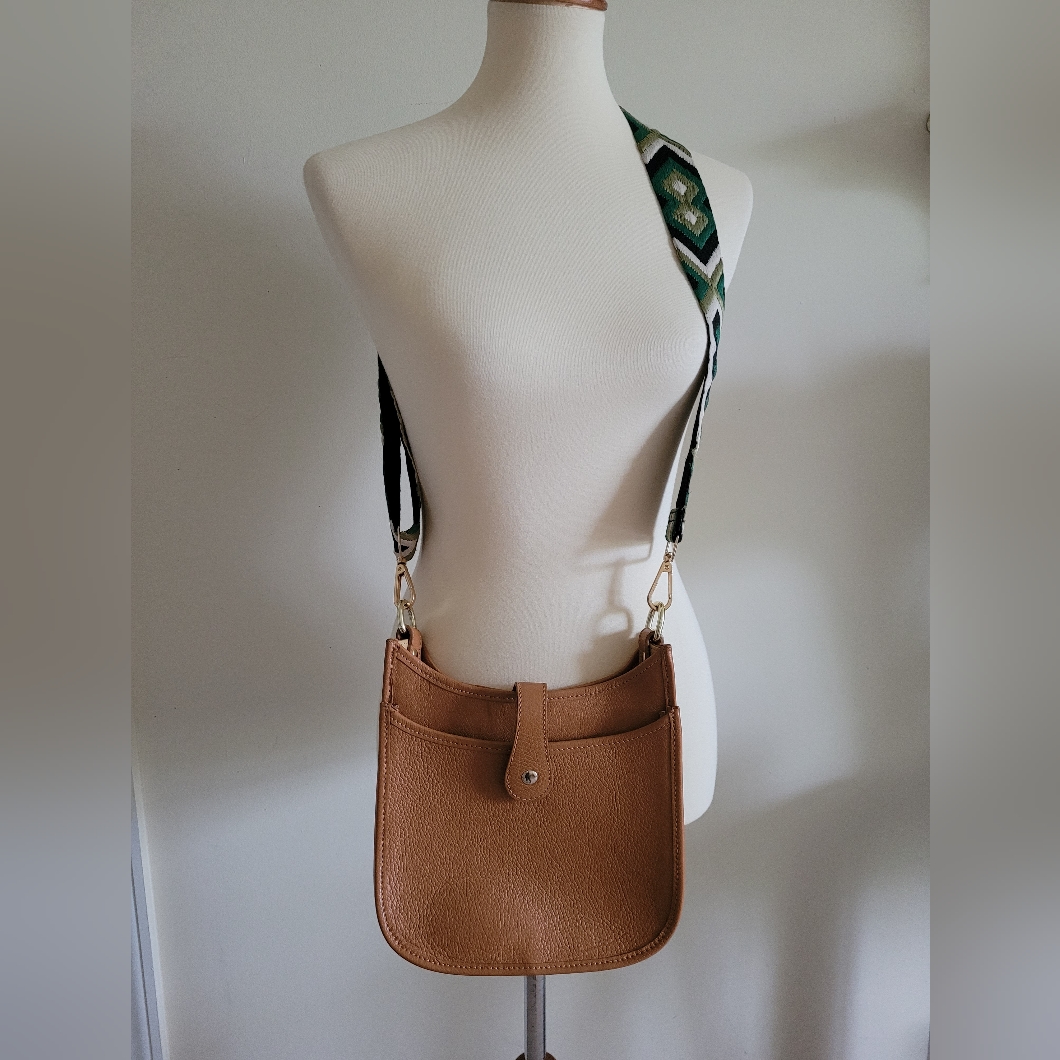 Borse In Pelle Leather Crossbody Bag. Messenger
